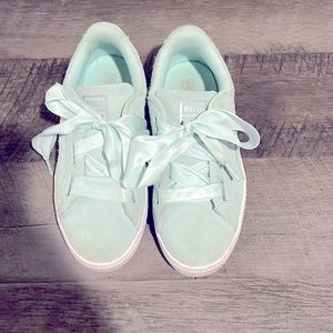 Puma Old School Pistachio Suede